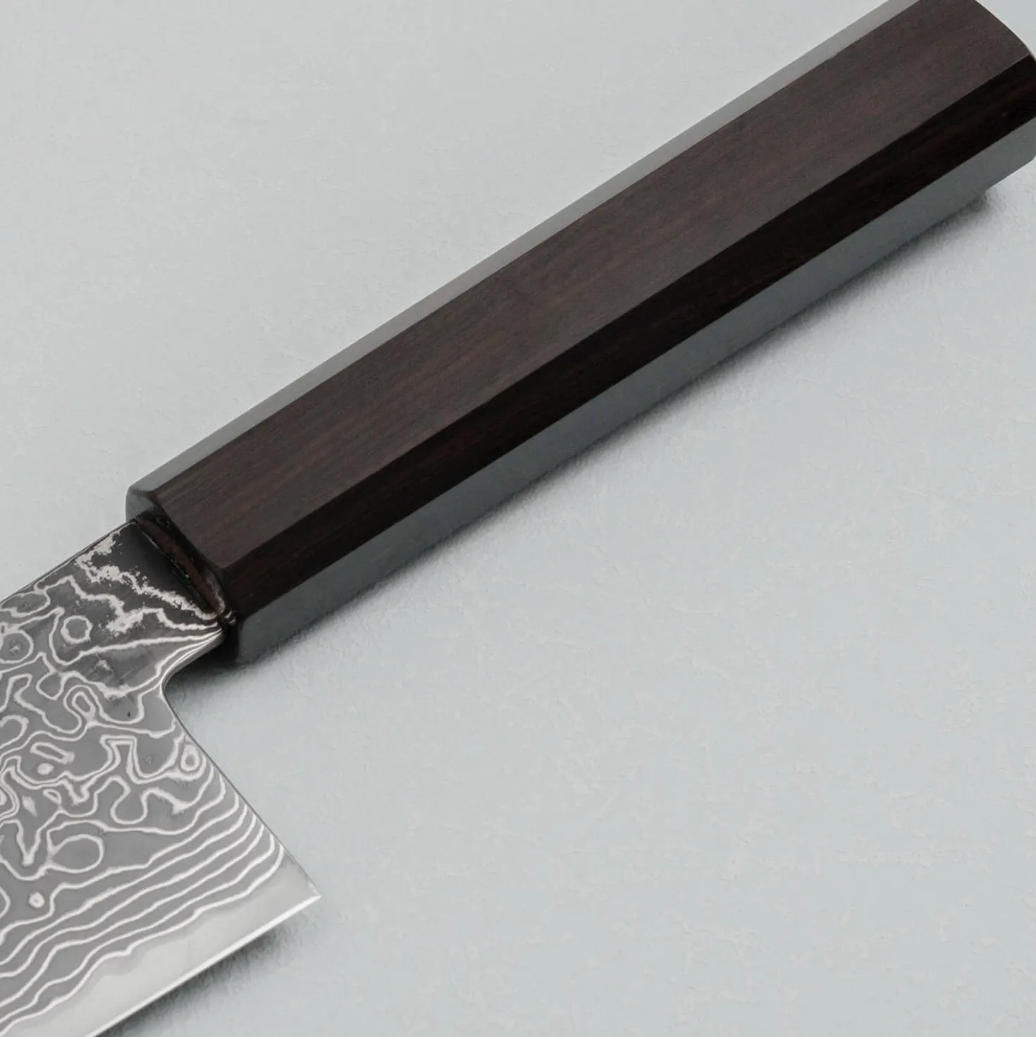 Hatsukokoro Ryuhyo Kurozome SG2 Damast Bunka 18 cm