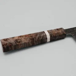 Hatsukokoro Ryuhyo Kurozome SG2 Damast Birch Bunka 18 cm
