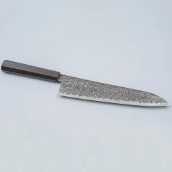 Hatsukokoro Ryuhyo Kurozome SG2 Damast Gyuto 24 cm