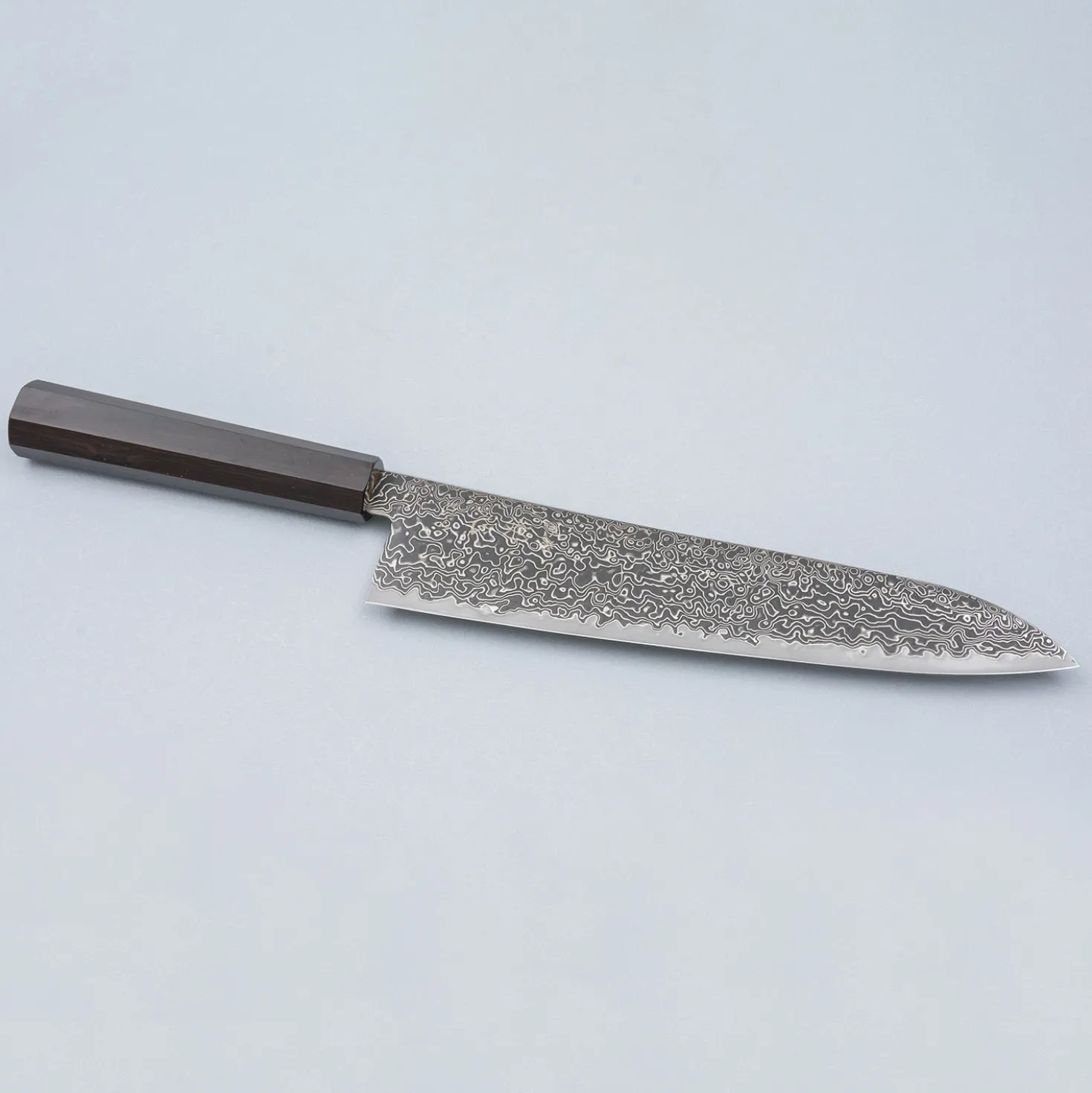 Hatsukokoro Ryuhyo Kurozome SG2 Damast Gyuto 24 cm