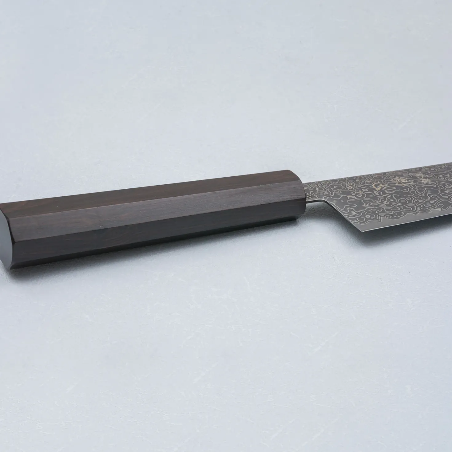 Hatsukokoro Ryuhyo Kurozome SG2 Damast Gyuto 24 cm