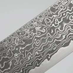 Hatsukokoro Ryuhyo Kurozome SG2 Damast Curved Ebony Gyuto 24 cm