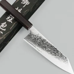 Hatsukokoro Ryuhyo SG2 Damast Ebony Bunka 18 cm