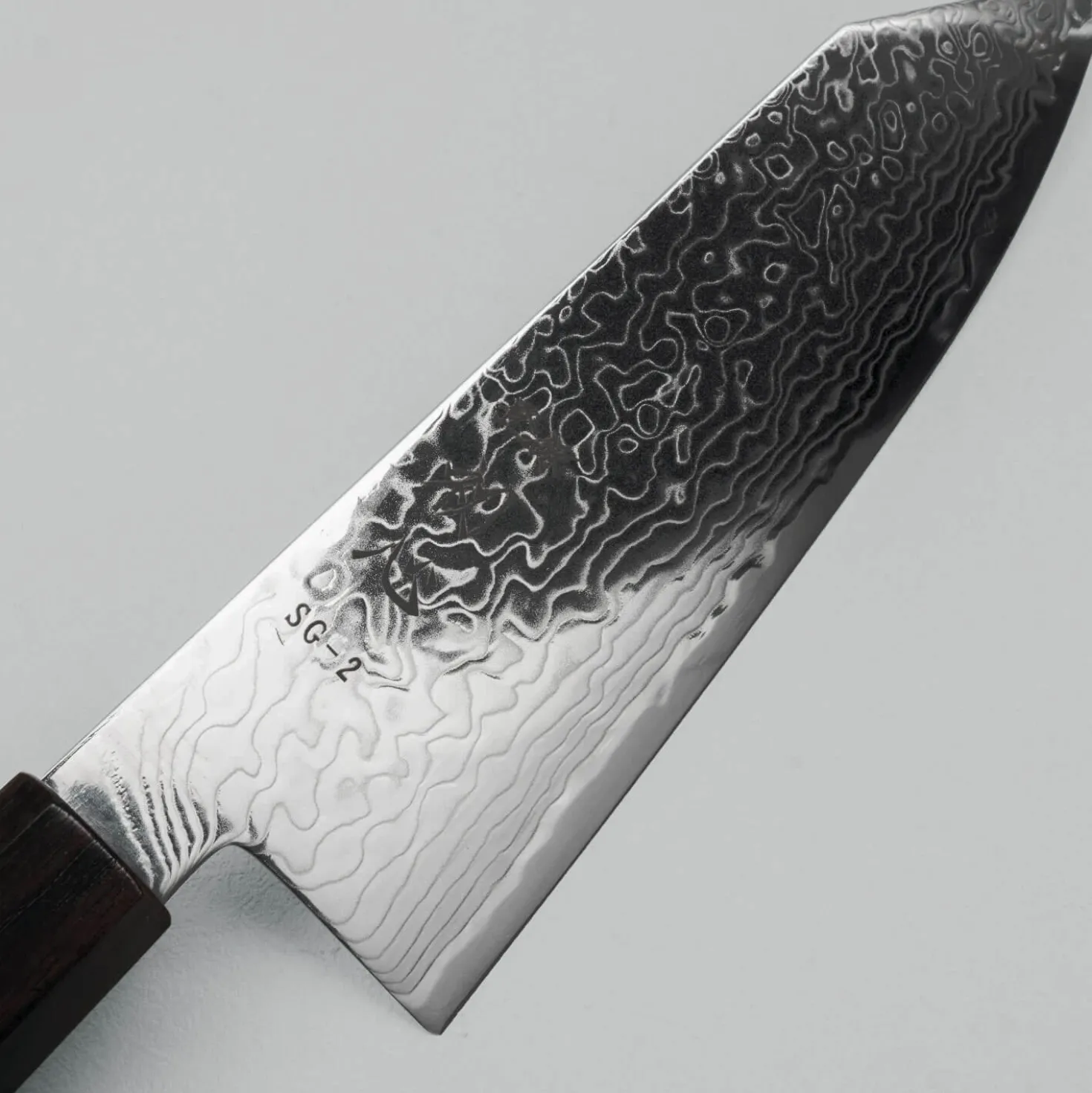 Hatsukokoro Ryuhyo SG2 Damast Ebony Bunka 18 cm