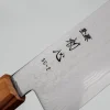 Hatsukokoro Ryuhyo SG2 Damast Olive Bunka 18 cm