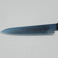 Hatsukokoro Ryuhyo SG2 Damast Ebony Blue Coating Petty 15 cm
