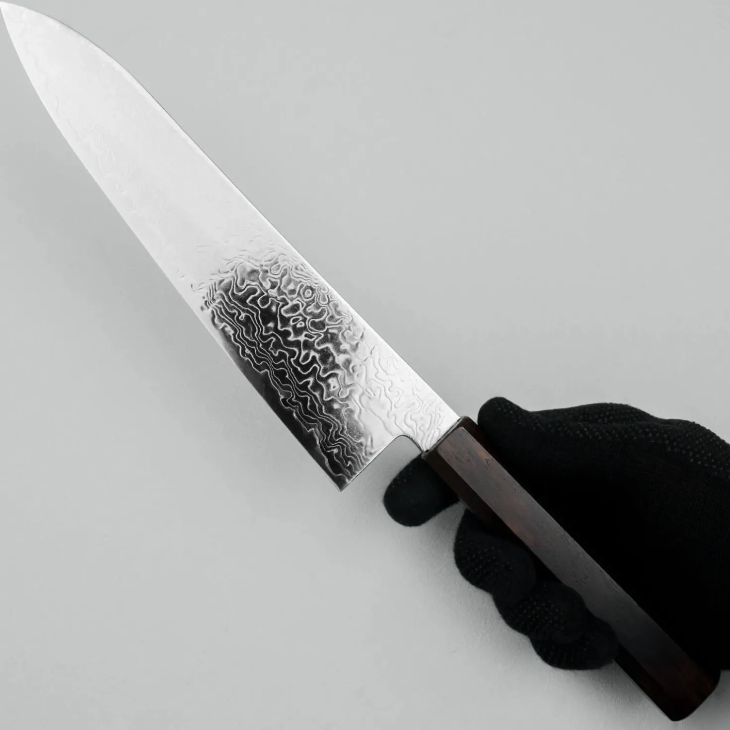 Hatsukokoro Ryuhyo SG2 Damast Ebony Gyuto 21 cm