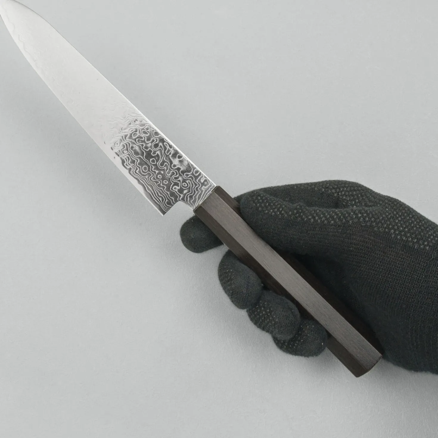 Hatsukokoro Ryuhyo SG2 Damast Ebony Petty 15 cm