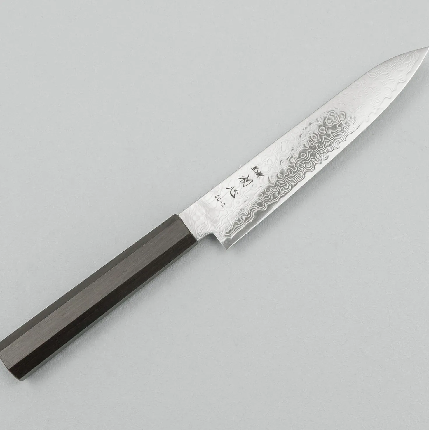 Hatsukokoro Ryuhyo SG2 Damast Ebony Petty 15 cm