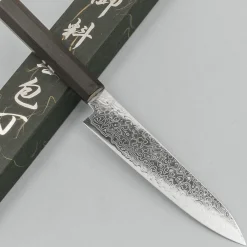 Hatsukokoro Ryuhyo SG2 Damast Ebony Petty 15 cm
