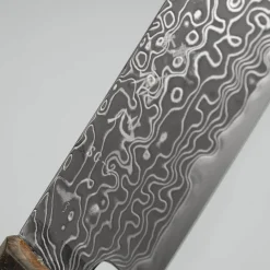 Hatsukokoro Ryuhyo SG2 Damast Kurozome Birch Petty 15 cm