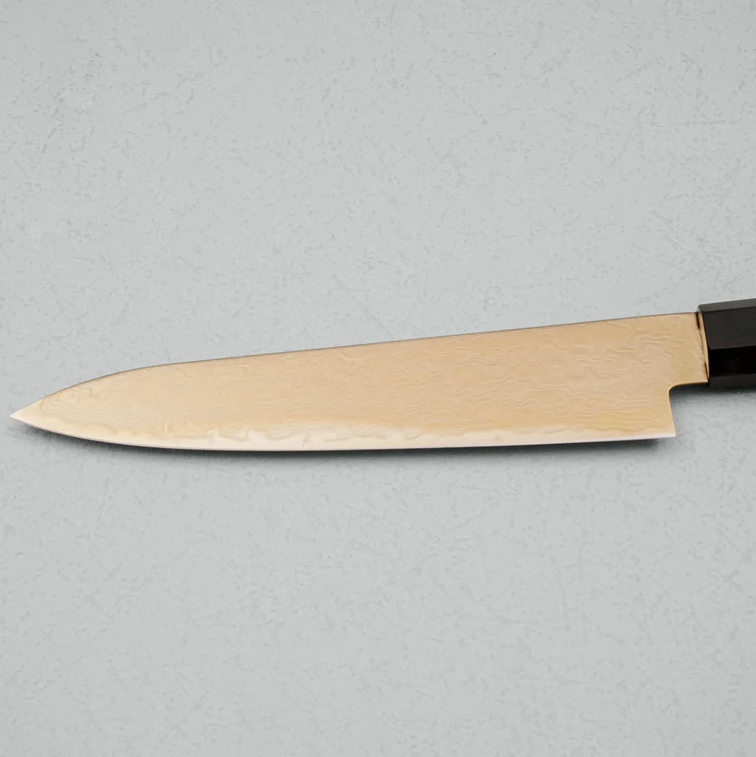 Hatsukokoro Ryuhyo SG2 Damast Ebony Gold Coating Petty 15 cm