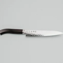 Hatsukokoro Ryuhyo SG2 Damast Curved Ebony Petty 15 cm
