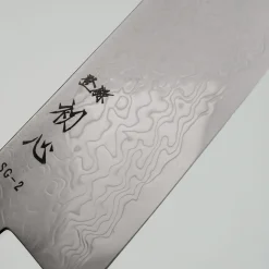 Hatsukokoro Ryuhyo SG2 Damast Olive Gyuto 21 cm