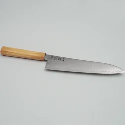 Hatsukokoro Ryuhyo SG2 Damast Olive Gyuto 21 cm