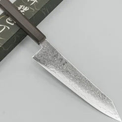 Hatsukokoro Ryuhyo SG2 Damast Ebony Kiritsuke Gyuto 21 cm