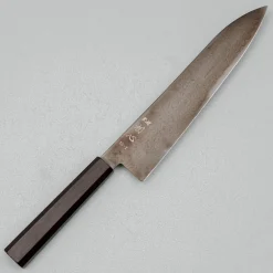 Hatsukokoro Ryuhyo SG2 Damast Ebony Black Coating Gyuto 21 cm