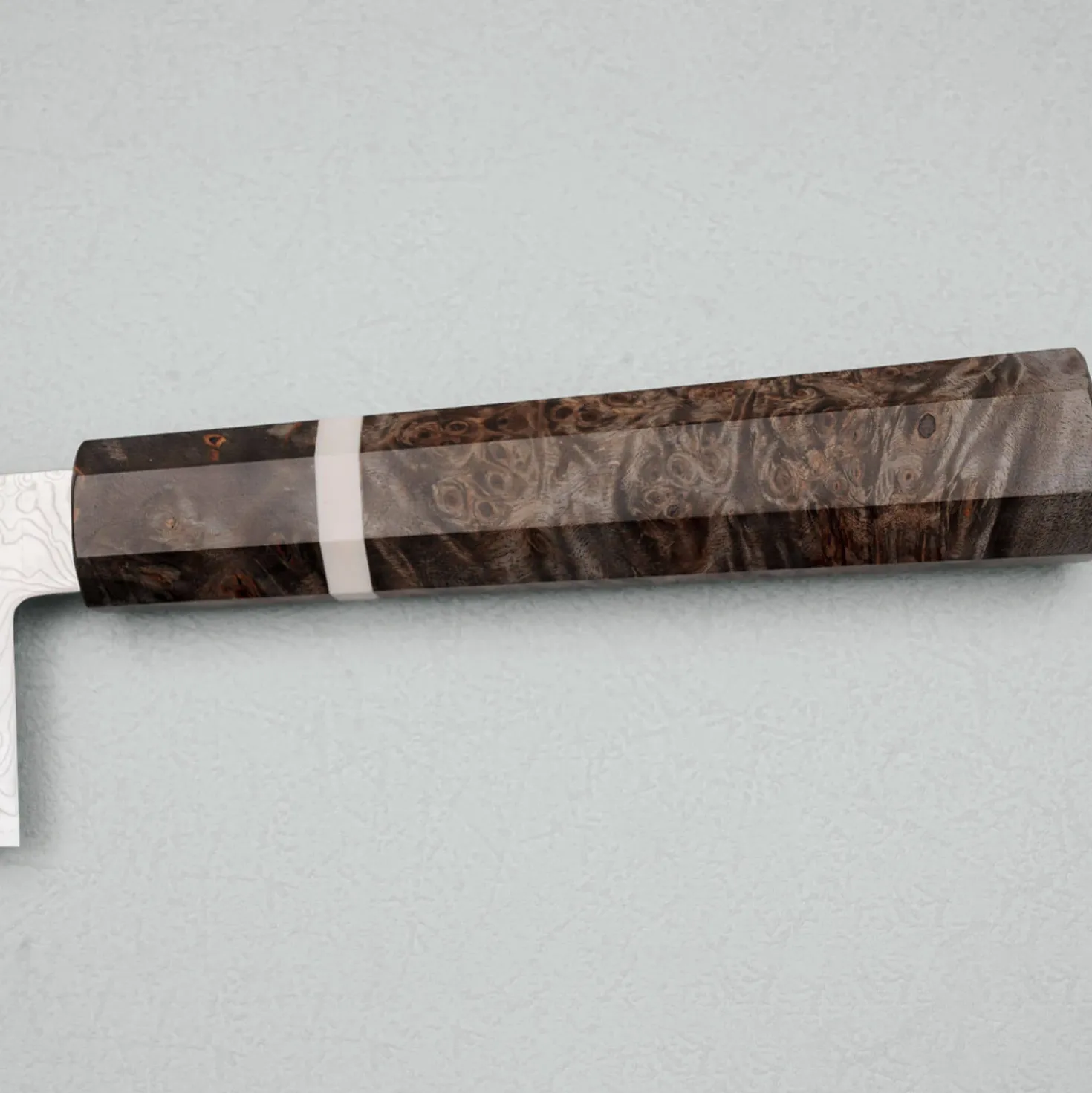 Hatsukokoro Ryuhyo SG2 Damast Birch Kiritsuke Gyuto 24 cm