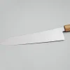 Hatsukokoro Ryuhyo SG2 Damast Olive Kiritsuke Gyuto 24 cm