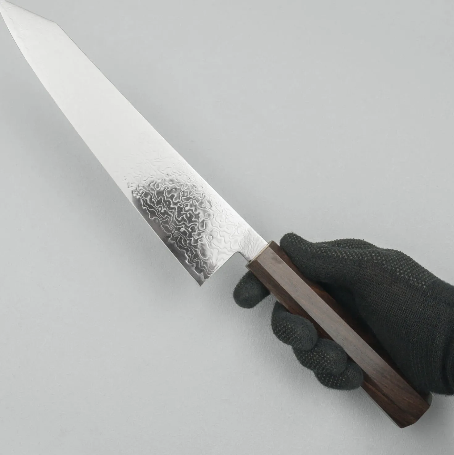 Hatsukokoro Ryuhyo SG2 Damast Ebony Kiritsuke Gyuto 24 cm