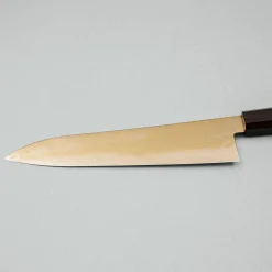 Hatsukokoro Ryuhyo SG2 Damast Ebony Gold Coating Gyuto 21 cm