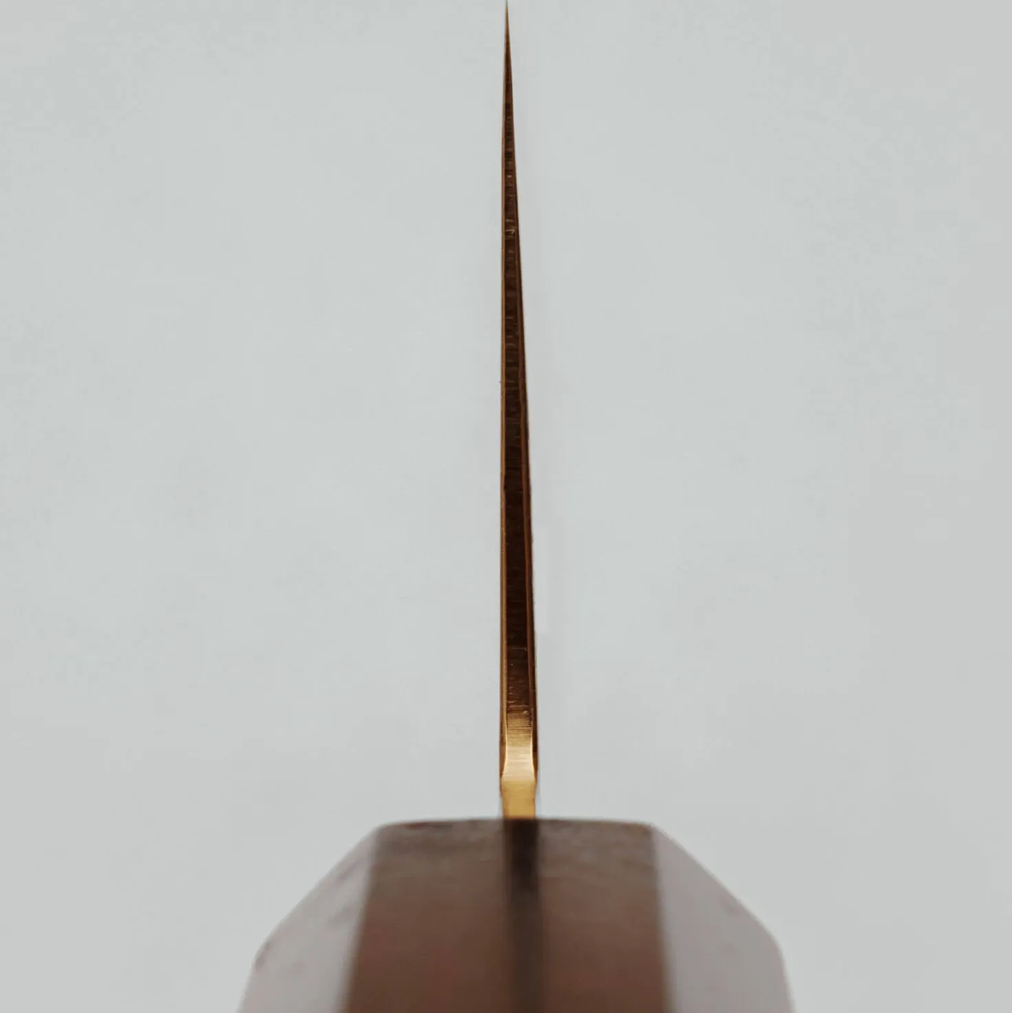 Hatsukokoro Ryuhyo SG2 Damast Ebony Gold Coating Bunka 18 cm