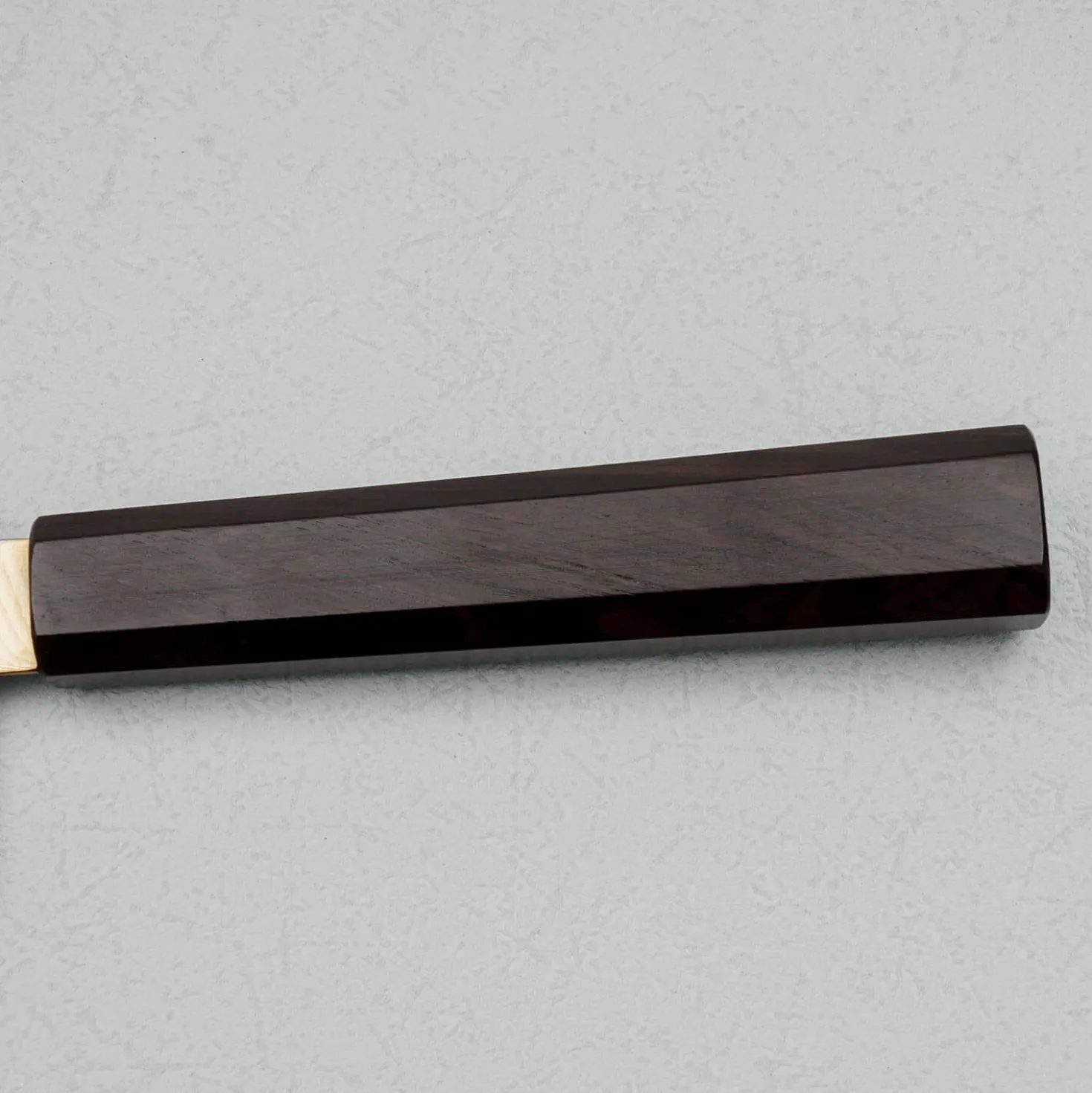 Hatsukokoro Ryuhyo SG2 Damast Ebony Gold Coating Bunka 18 cm