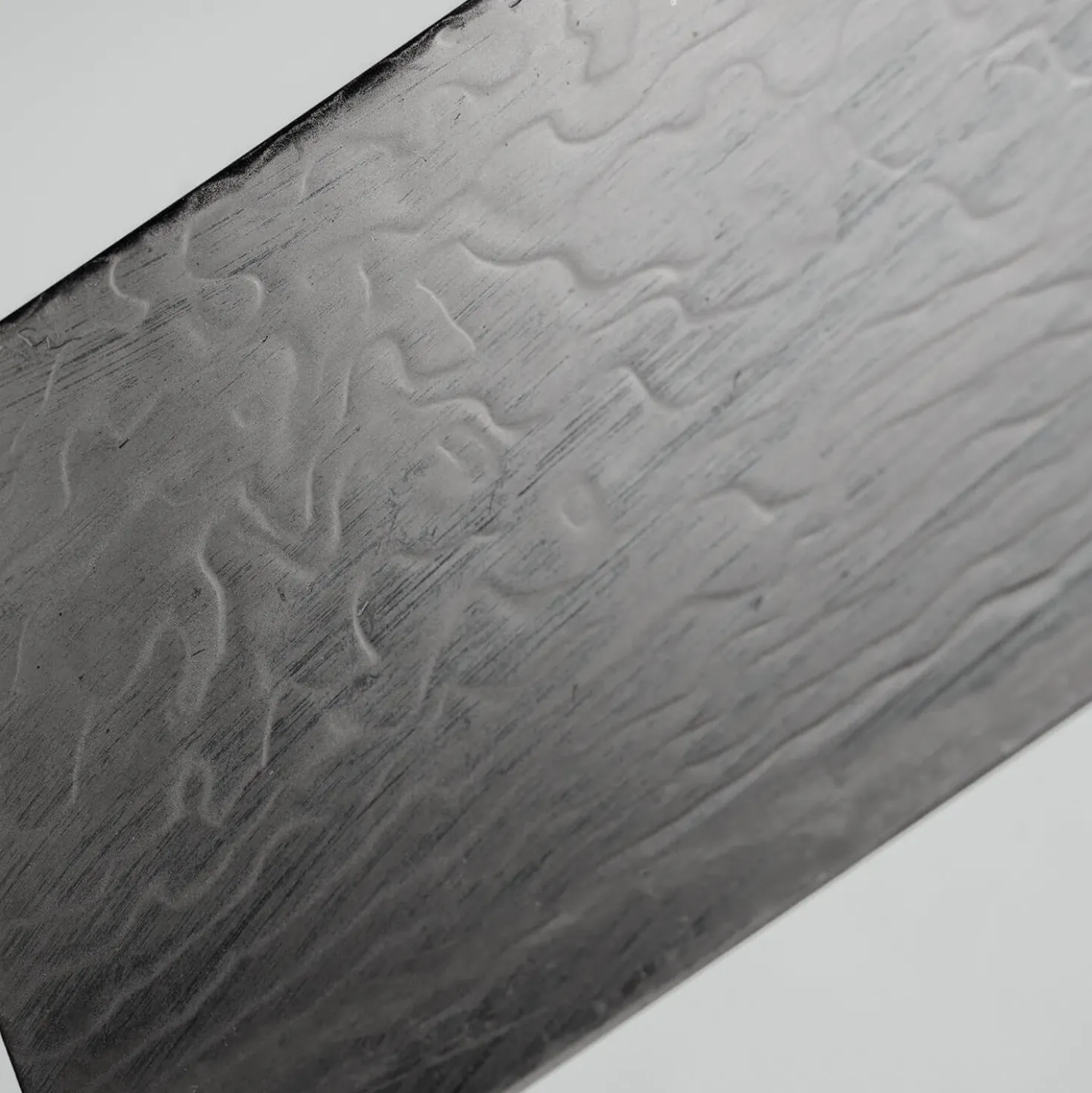 Hatsukokoro Ryuhyo SG2 Damast Olive Black Coating Santoku 18 cm