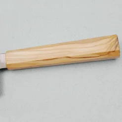 Hatsukokoro Ryuhyo SG2 Damast Olive Black Coating Santoku 18 cm