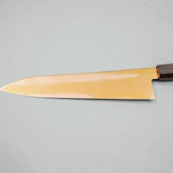 Hatsukokoro Ryuhyo SG2 Damast Ebony Brown Coating Gyuto 21 cm