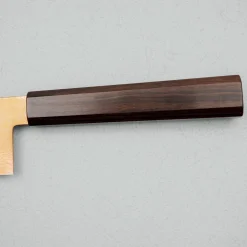 Hatsukokoro Ryuhyo SG2 Damast Ebony Brown Coating Gyuto 21 cm