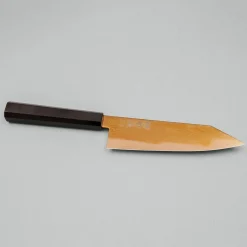 Hatsukokoro Ryuhyo SG2 Damast Ebony Brown Coating Bunka 18 cm