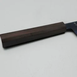 Hatsukokoro Ryuhyo SG2 Damast Ebony Blue Coating Santoku 18 cm