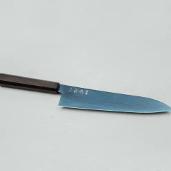 Hatsukokoro Ryuhyo SG2 Damast Ebony Blue Coating Gyuto 21 cm