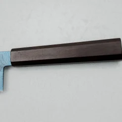 Hatsukokoro Ryuhyo SG2 Damast Ebony Blue Coating Bunka 18 cm