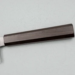 Hatsukokoro Ryuhyo SG2 Damast Ebony Black Coating Santoku 18 cm