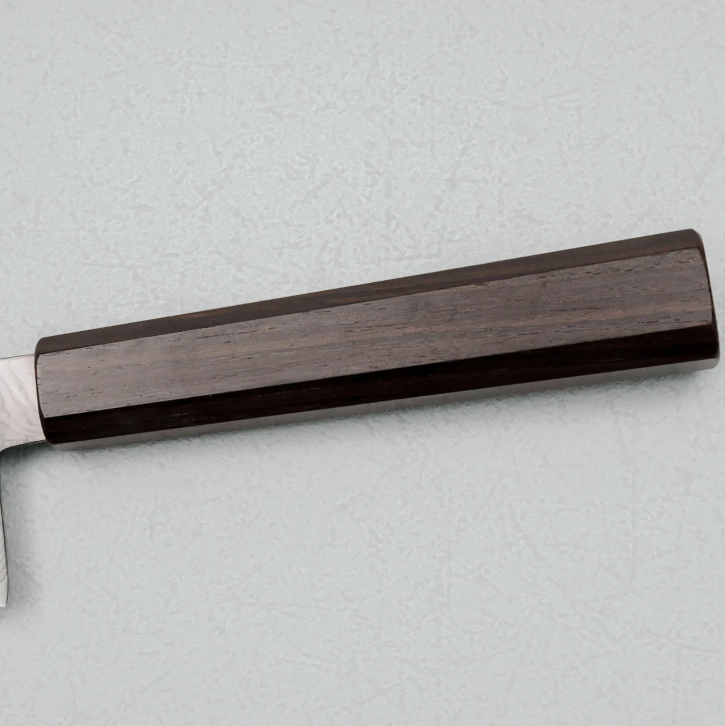 Hatsukokoro Ryuhyo SG2 Damast Ebony Black Coating Santoku 18 cm