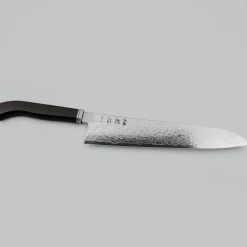Hatsukokoro Ryuhyo SG2 Damast Curved Ebony Gyuto 24 cm