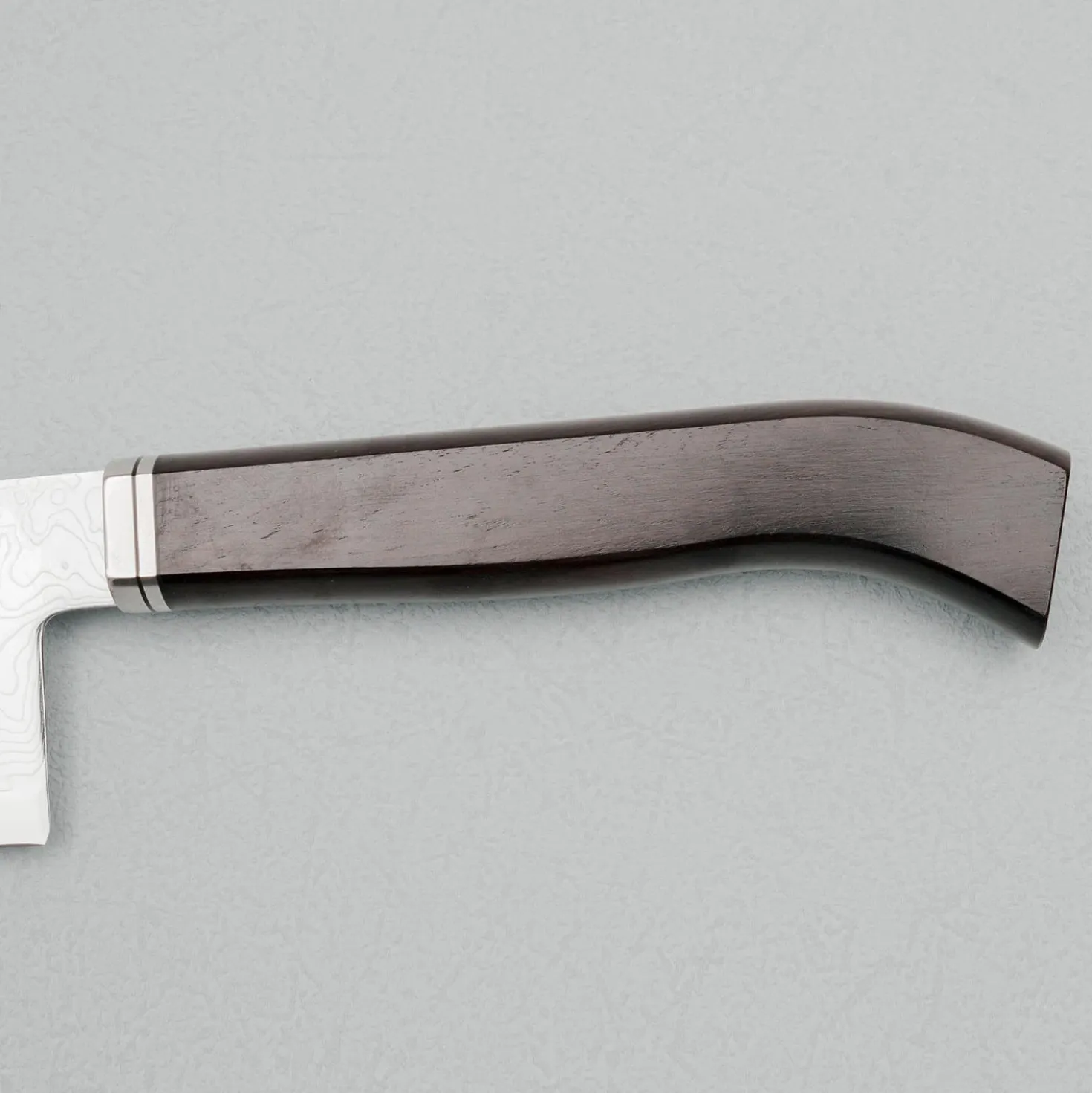 Hatsukokoro Ryuhyo SG2 Damast Curved Ebony Gyuto 21 cm
