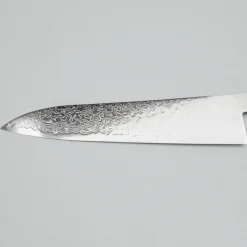 Hatsukokoro Ryuhyo SG2 Damast Curved Ebony Gyuto 21 cm