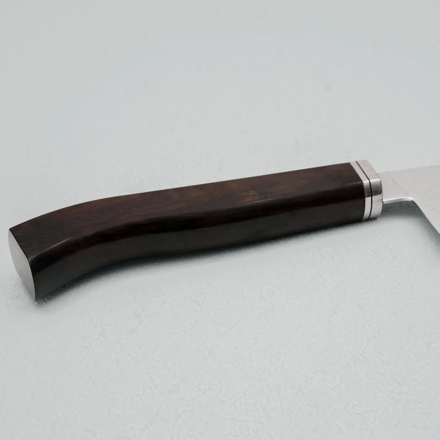 Hatsukokoro Ryuhyo SG2 Damast Curved Ebony Gyuto 21 cm
