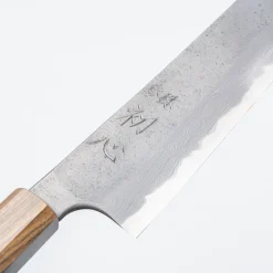 Hatsukokoro Ryusui Aogami 2 Nashiji Damast Bubinga Kiritsuke 21 cm