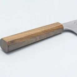 Hatsukokoro Ryusui Aogami 2 Nashiji Damast Bubinga Kiritsuke 21 cm
