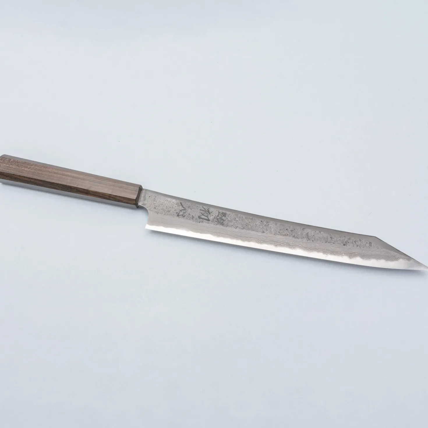 Hatsukokoro Ryusui Aogami 2 Nashiji Damast Bubinga Kiritsuke Sujihiki 27 cm