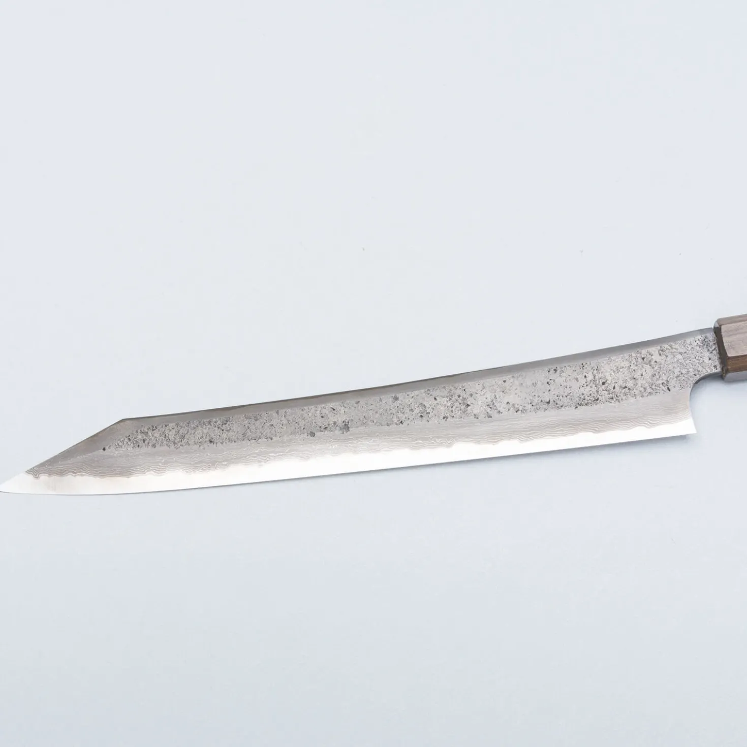Hatsukokoro Ryusui Aogami 2 Nashiji Damast Bubinga Kiritsuke Sujihiki 27 cm