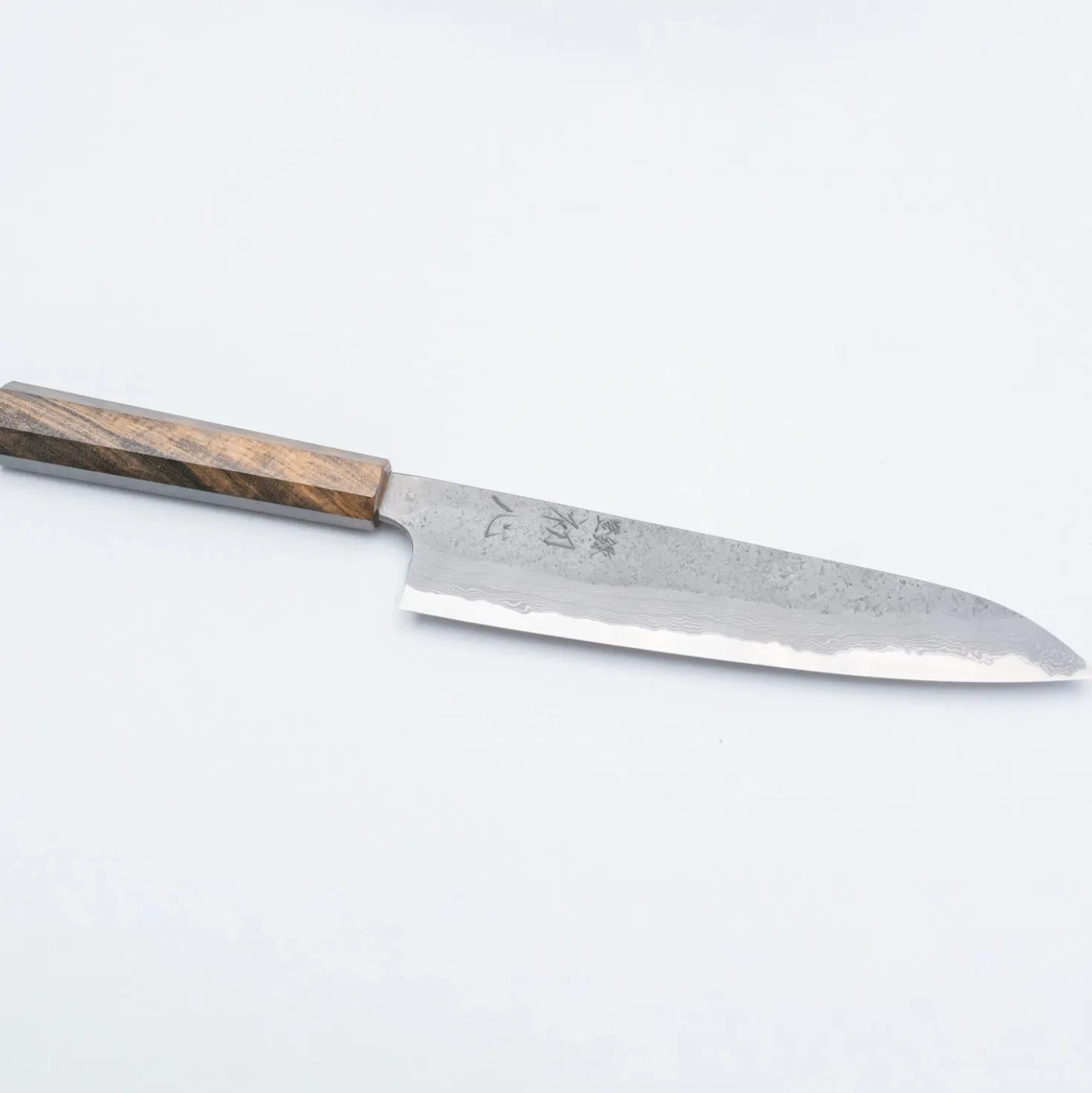 Hatsukokoro Ryusui Aogami 2 Nashiji Damast Bubinga Gyuto 24 cm