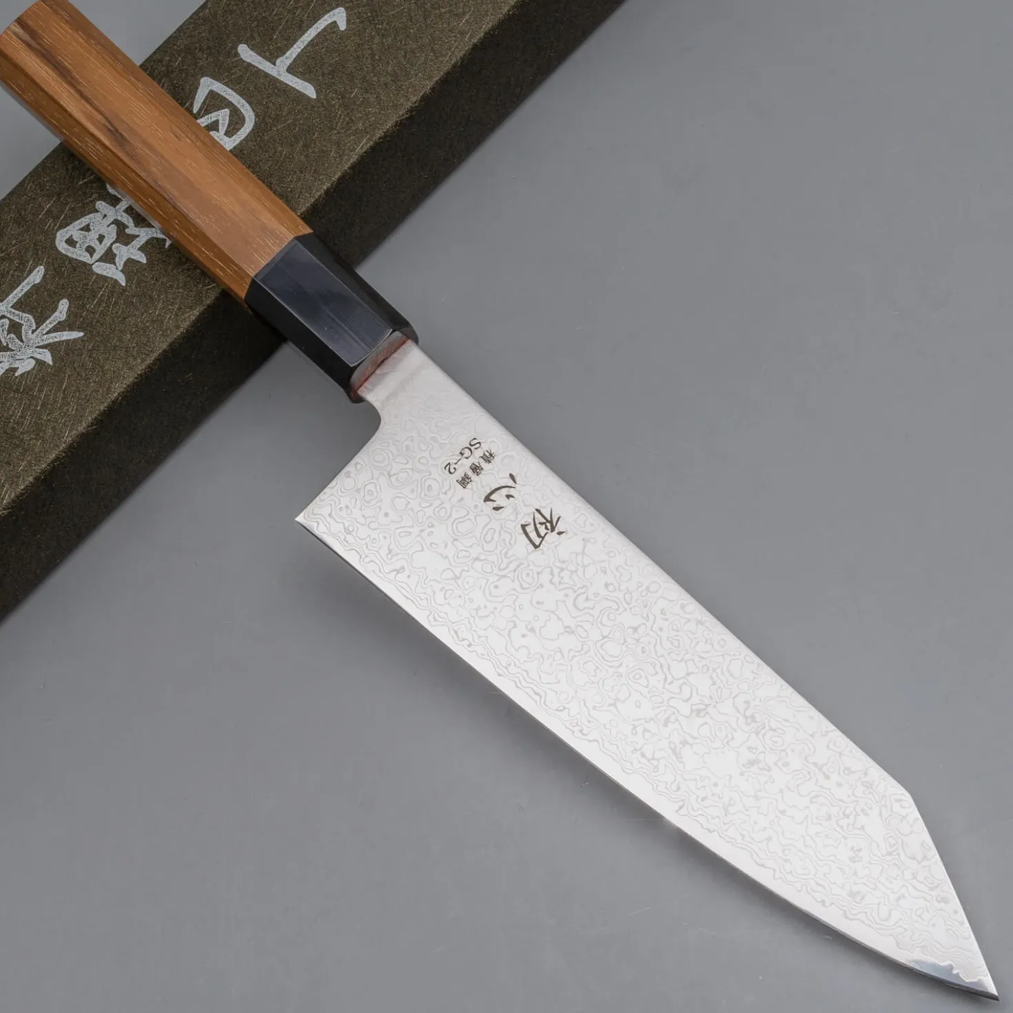 Hatsukokoro Saihyo SG2 Damast Bunka 17 cm