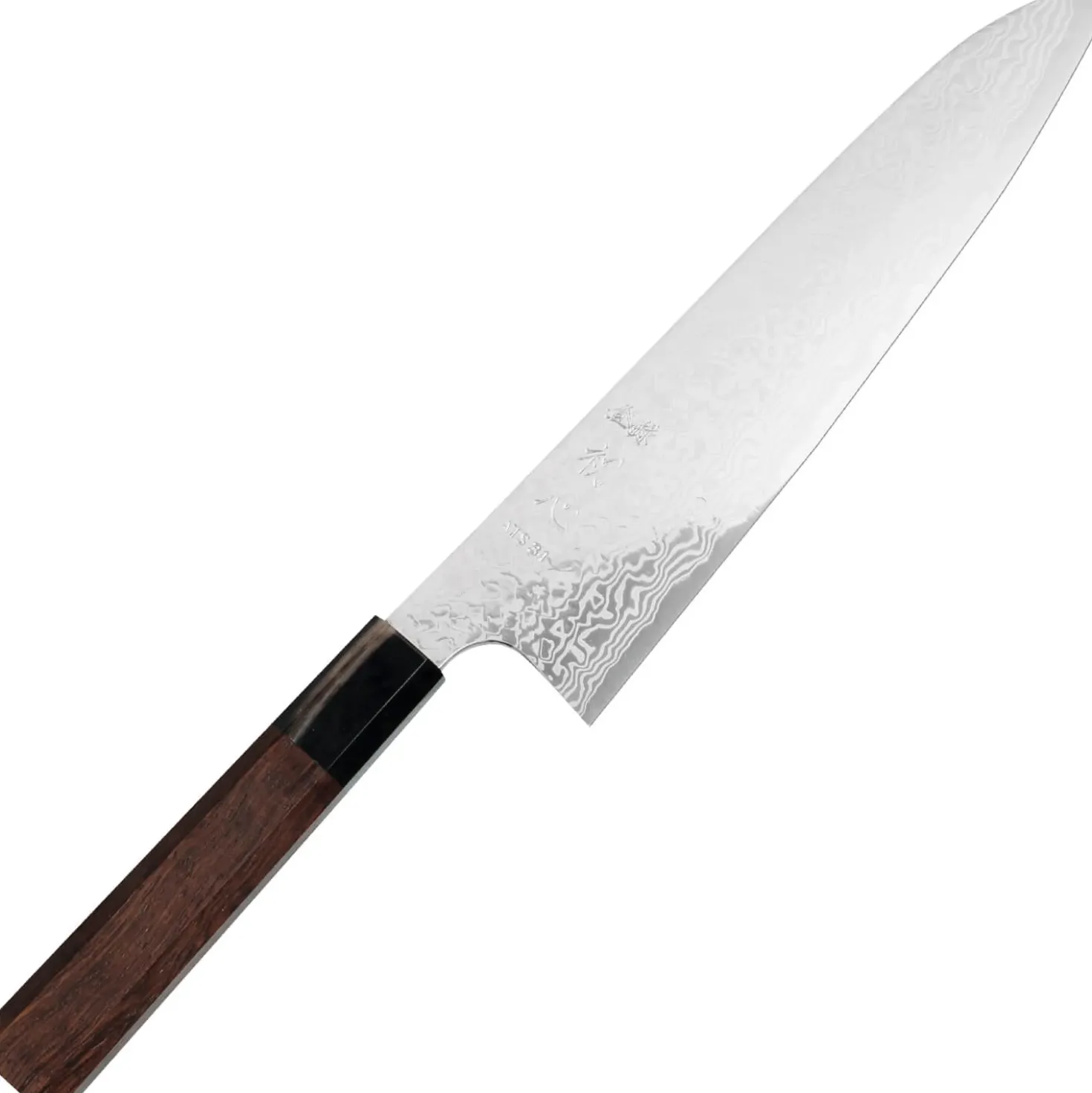 Hatsukokoro Saihyo SG2 Damast Gyuto 21 cm