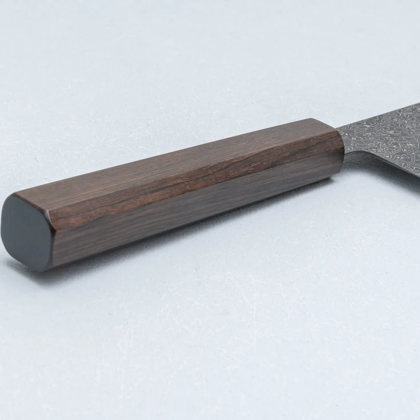 Hatsukokoro Saihyo SG2 Nickel Damast Santoku 18 cm