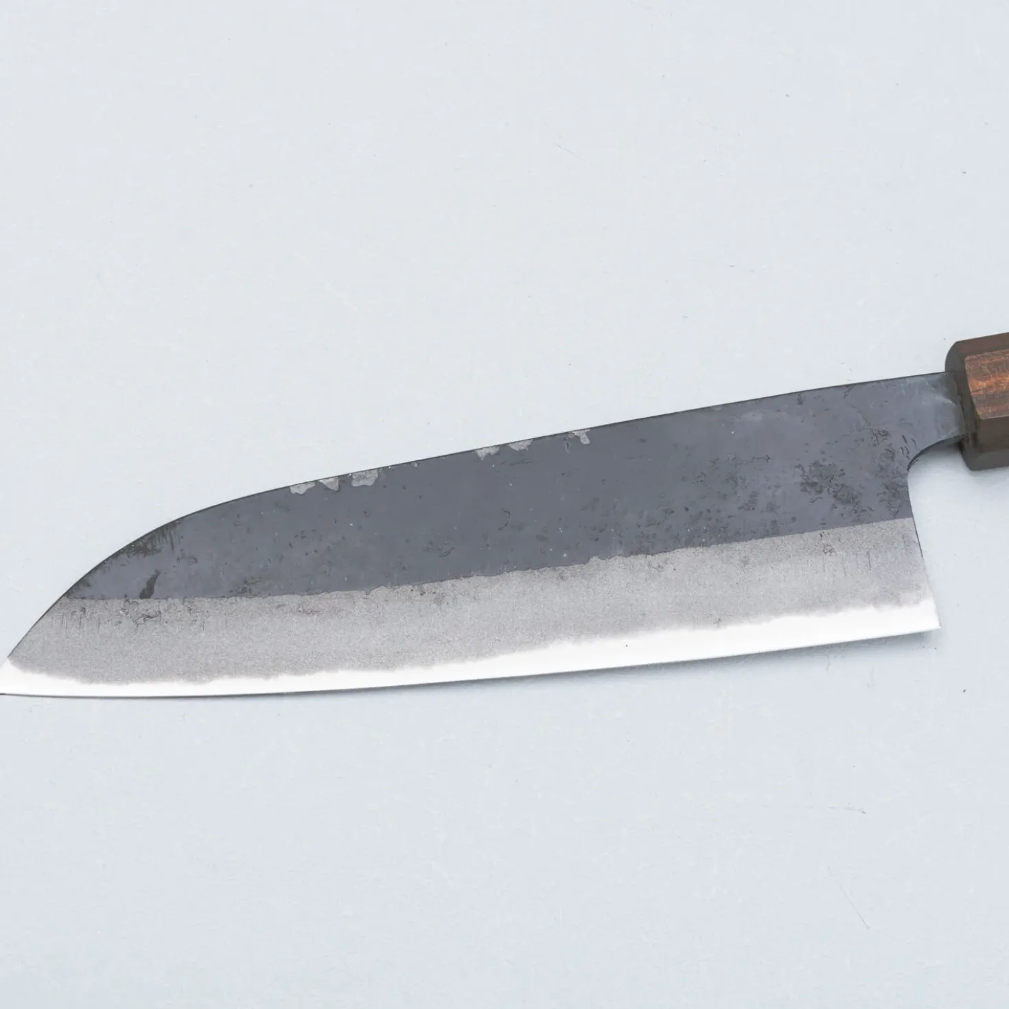 Hatsukokoro Shikkoku Aogami #2 Santoku 17 cm